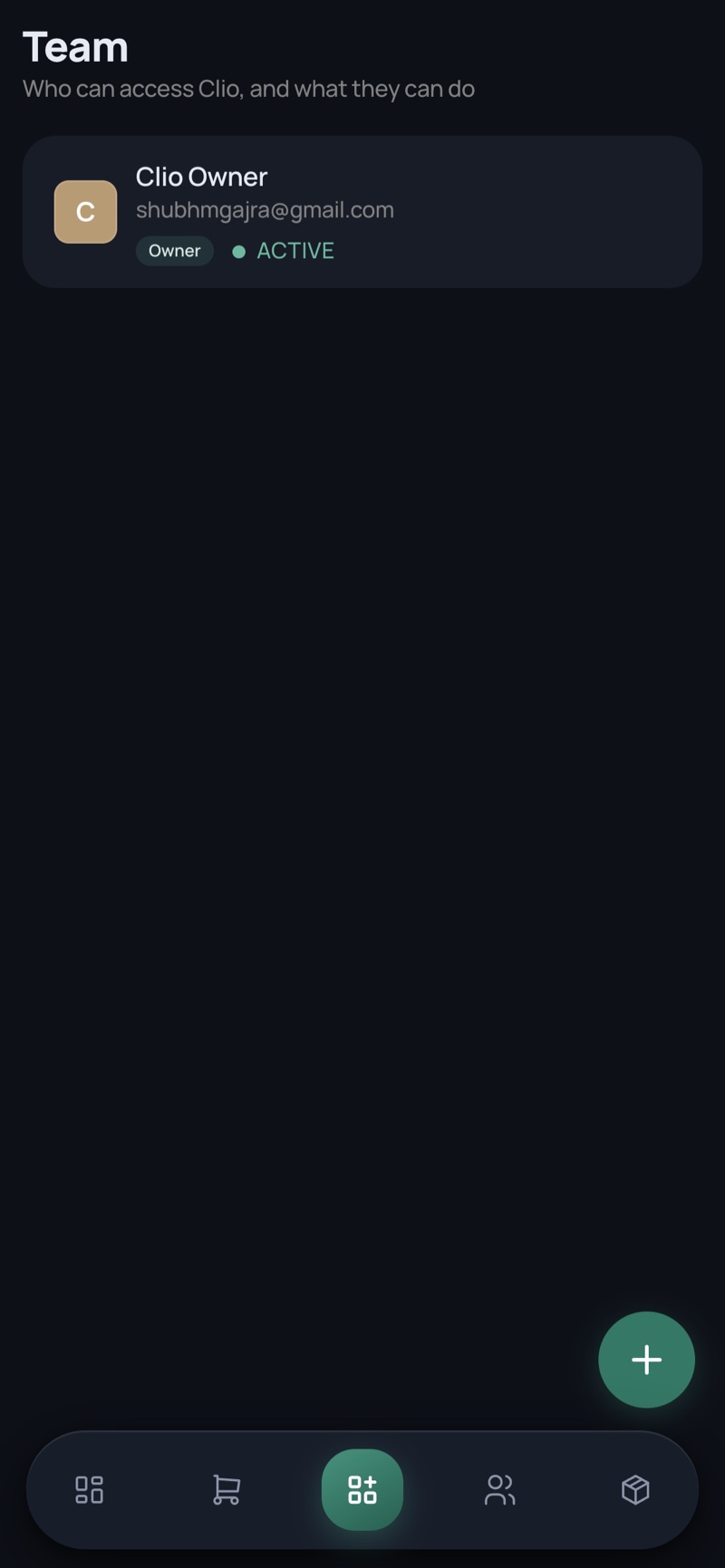 Team — phone, dark